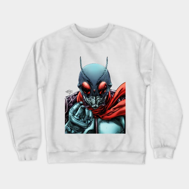 Kamen Rider- the first Crewneck Sweatshirt by MatiasSotoLopez